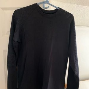 Mens Lulu lemon engineered warmth long sleeve crew